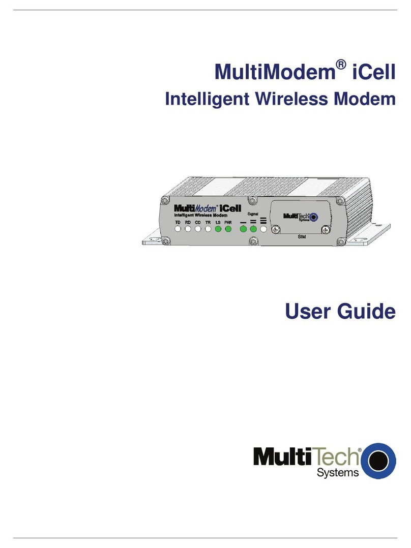 Multitech MTCMR-H User manual Multitech MTCMR-H User manual
