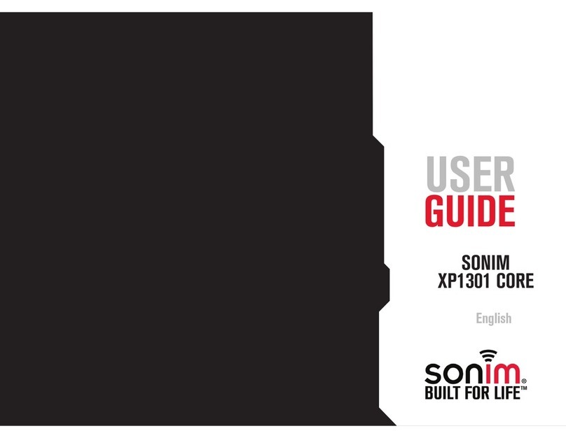 Sonim XP1301 cORE User manual