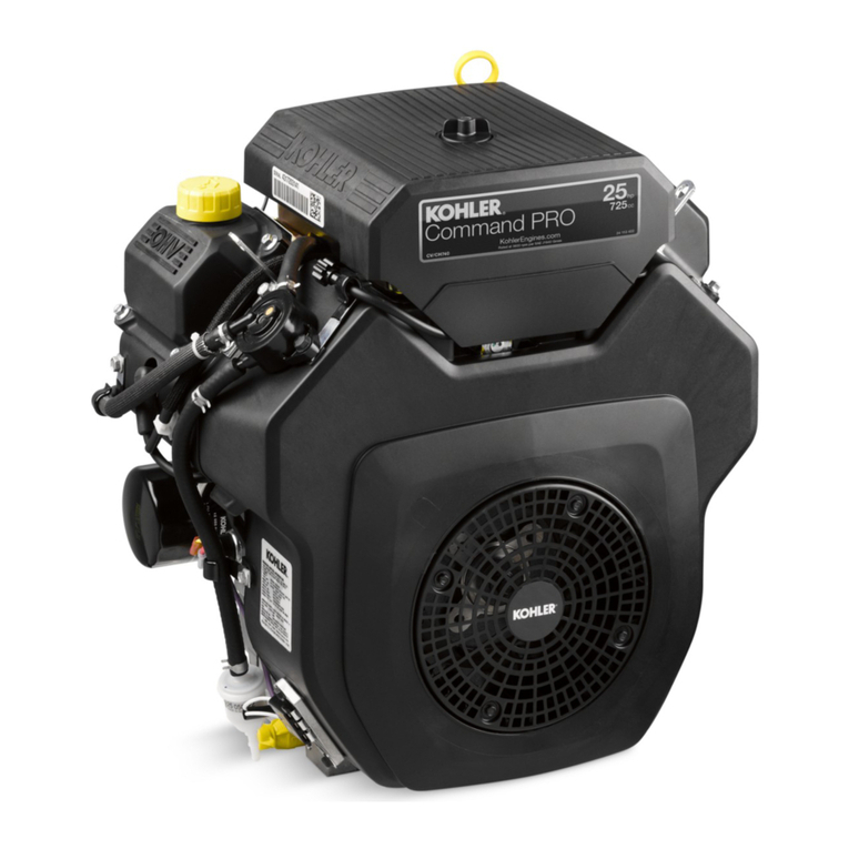 Kohler Command PRO CH750 User manual