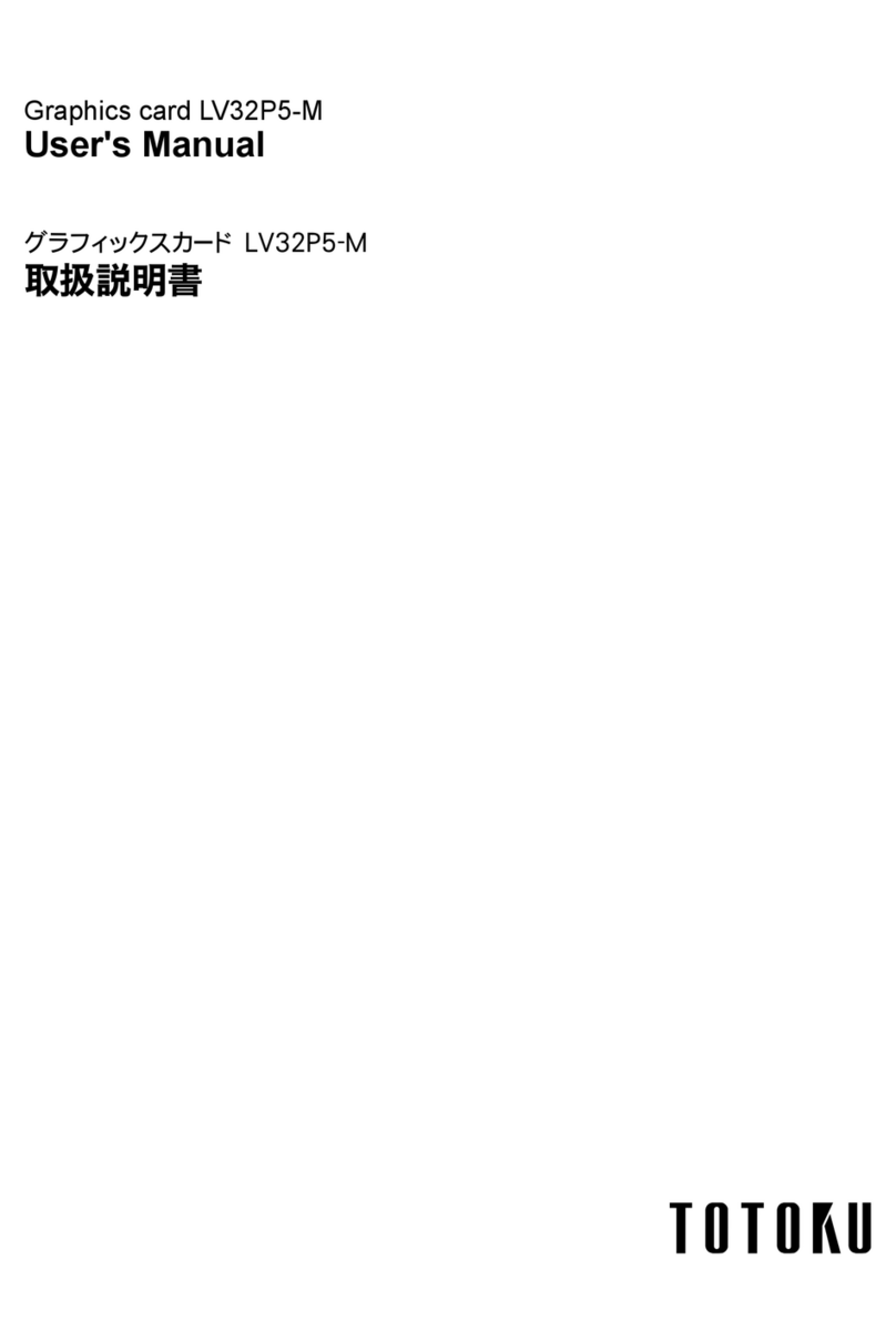 Totoku LV32P5-M User manual