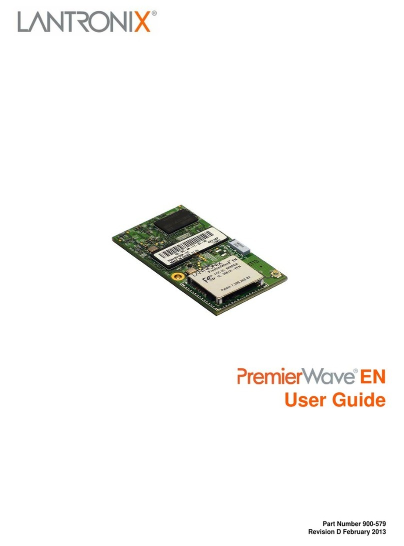 Lantronix PremierWave EN User manual