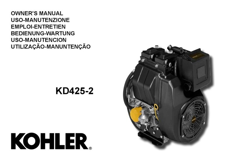 Kohler KD425-2 User manual