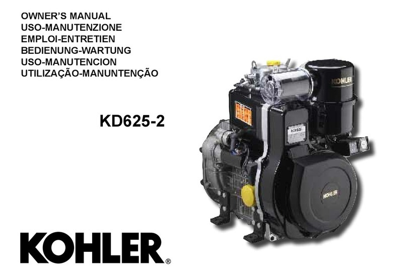 Kohler KD 625/2 User manual