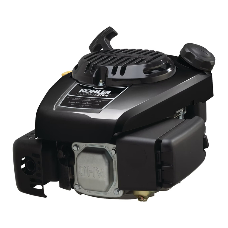 Kohler Courage XT-6 owner's manual