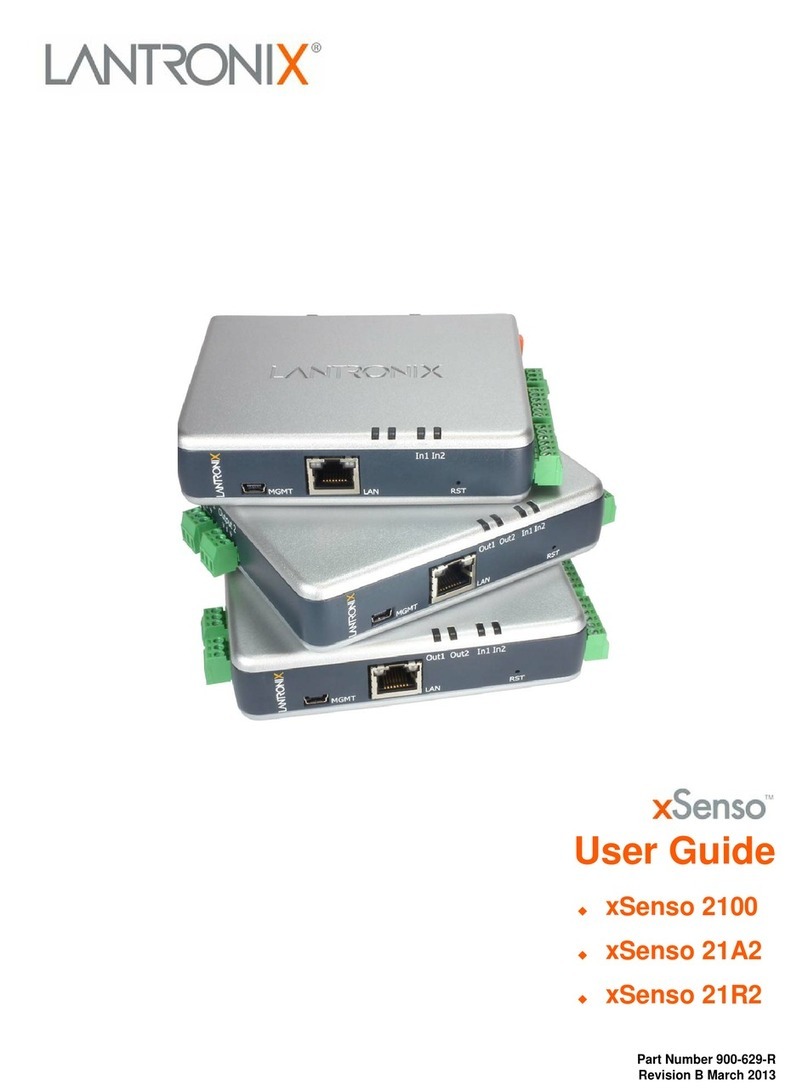 Lantronix xSenso 2100 user guide