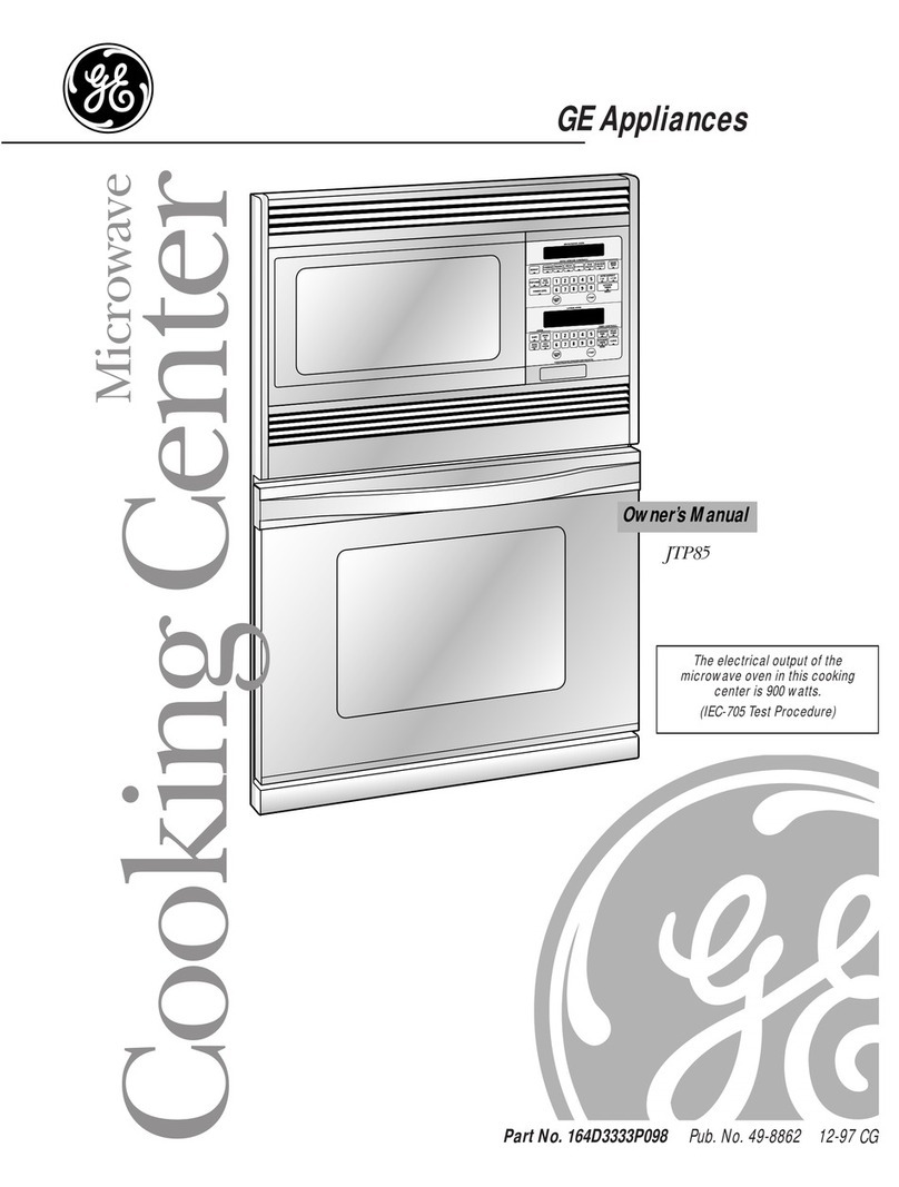 GE JTP85 User manual