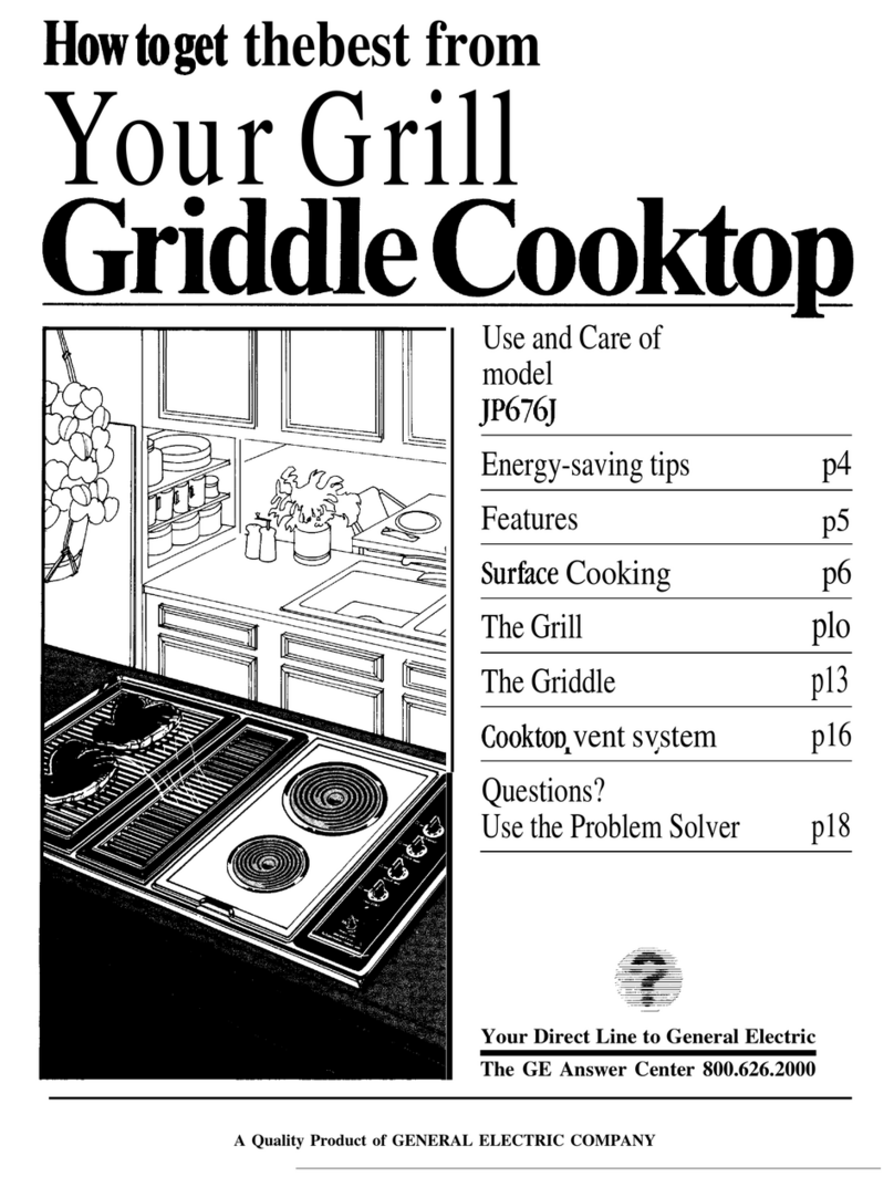 GE JP676J Installation instructions