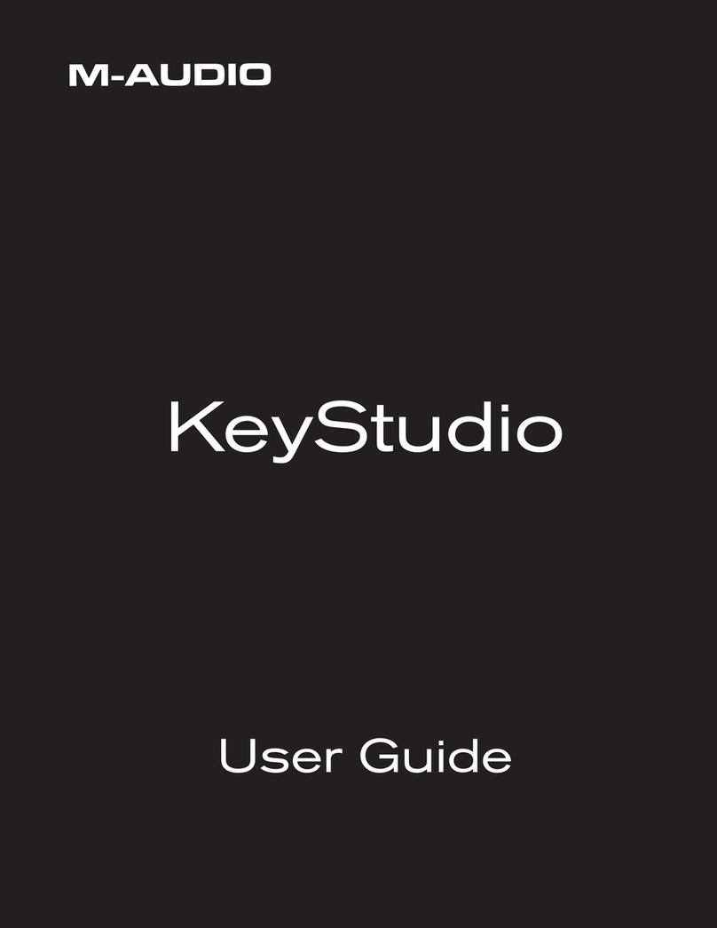 M-Audio KeyStudio User manual