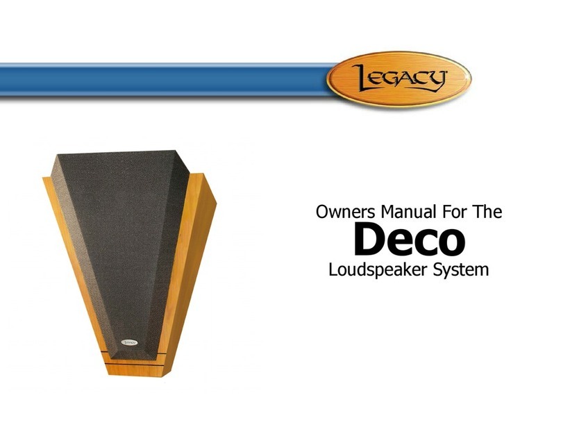 Legacy Deco User manual Legacy Deco User manual