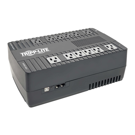 Tripp Lite AVR750U owner's manual