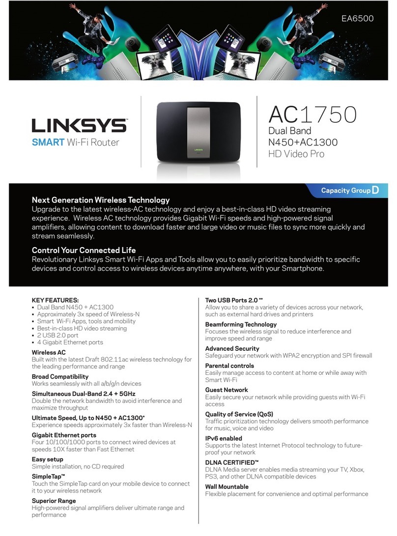 Linksys EA6500 User manual