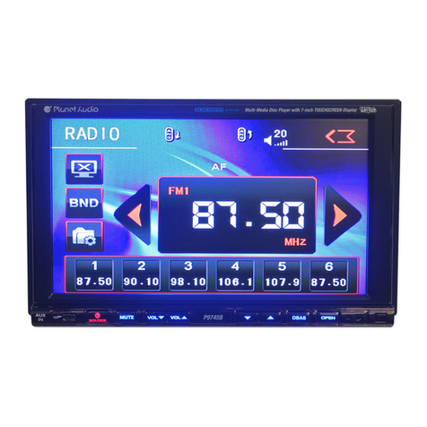 Planet Audio P9745B User manual