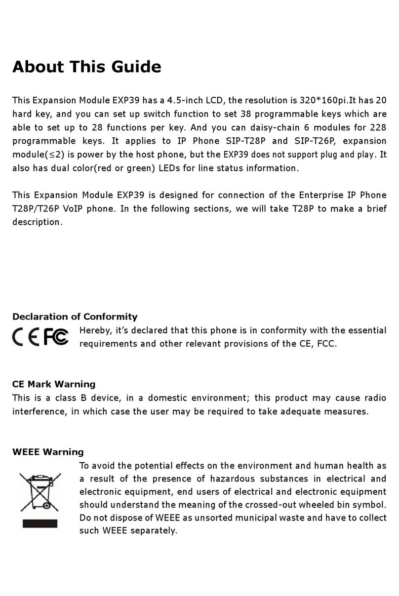 Cortelco EXP39 user guide