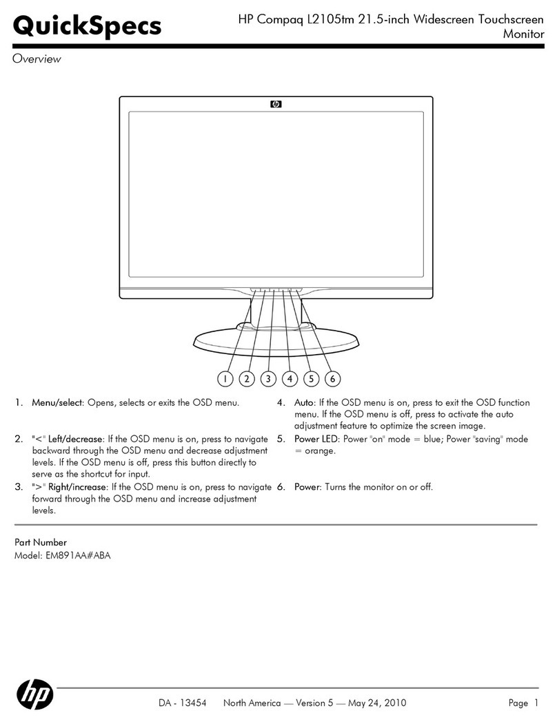 HP L2105TM User manual HP L2105TM User manual