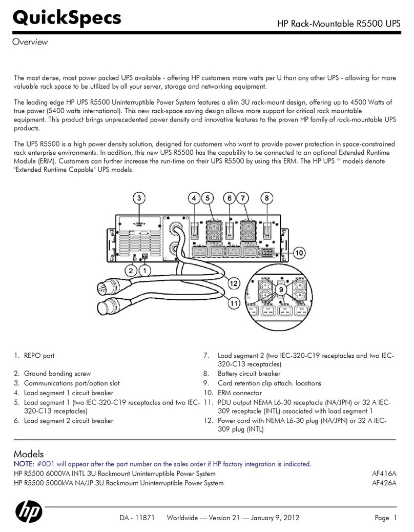 HP AF416A User manual