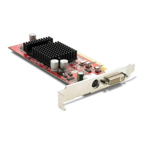 HP ATI Radeon X300SE (128MB) PCIe User manual
