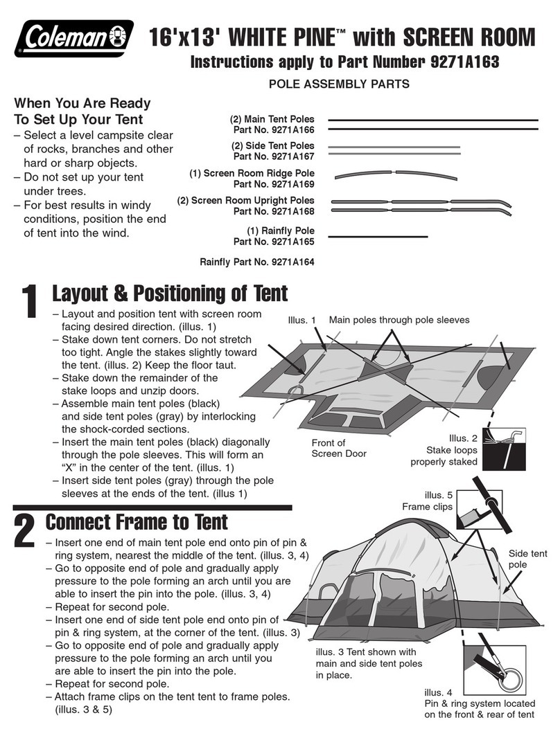 Coleman 9271A163 User manual
