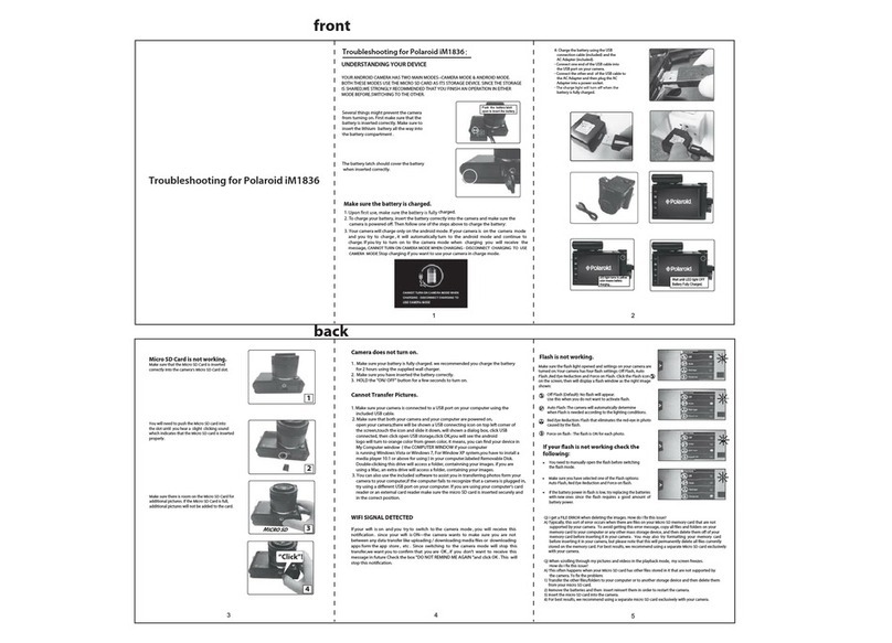 Polaroid iM1836 User manual Polaroid iM1836 User manual