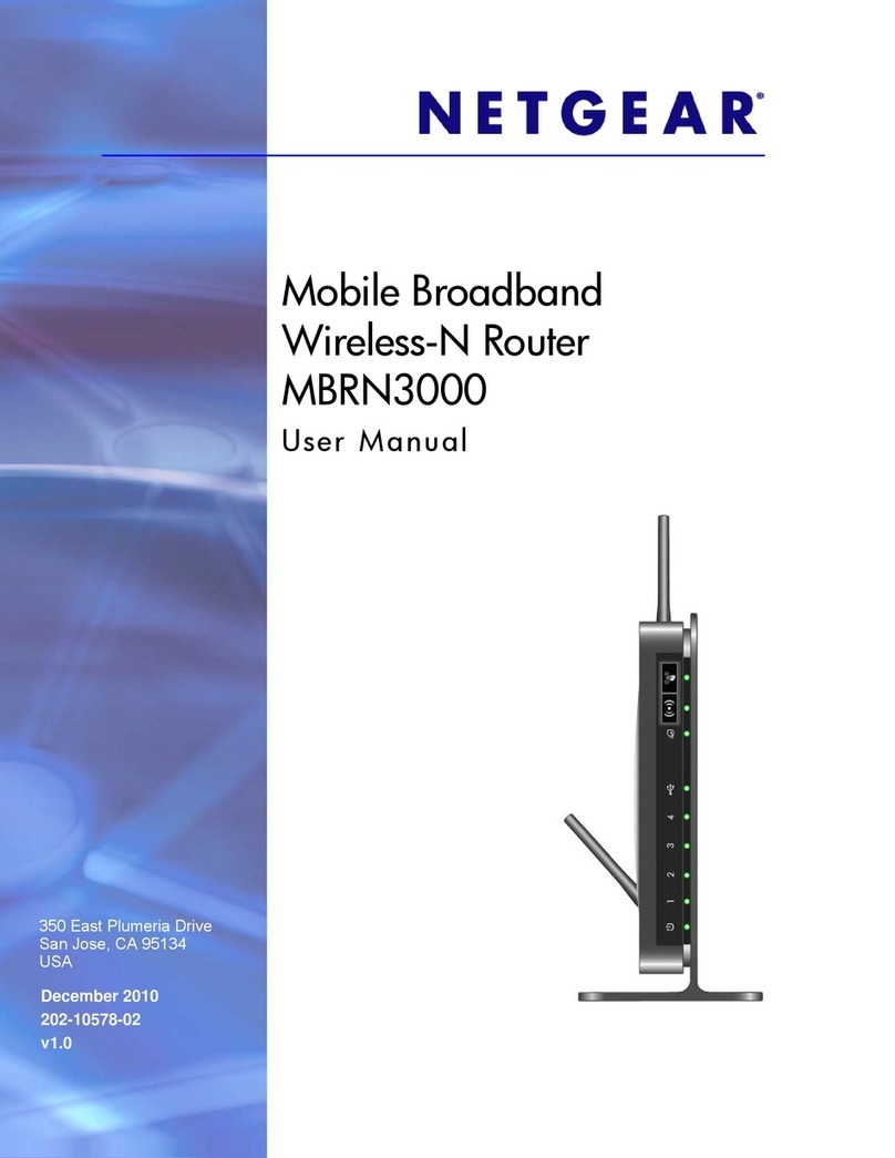 NETGEAR MBRN3000 - 3G/4G Mobile Broadband Wireless-N... user manual NETGEAR MBRN3000 - 3G/4G Mobile Broadband Wireless-N... user manual