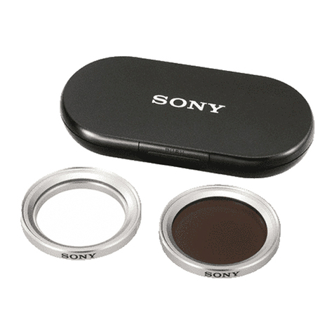 Sony ND Filter Kit User manual