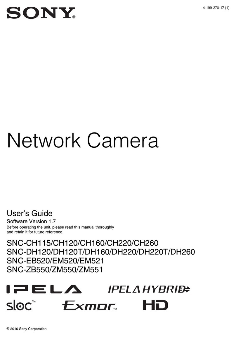 Sony SNC-CH115 user guide