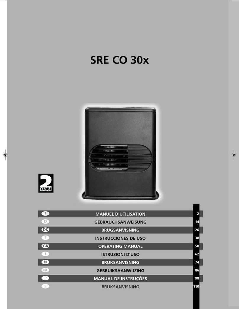 PVG SRE CO 30x operating manual