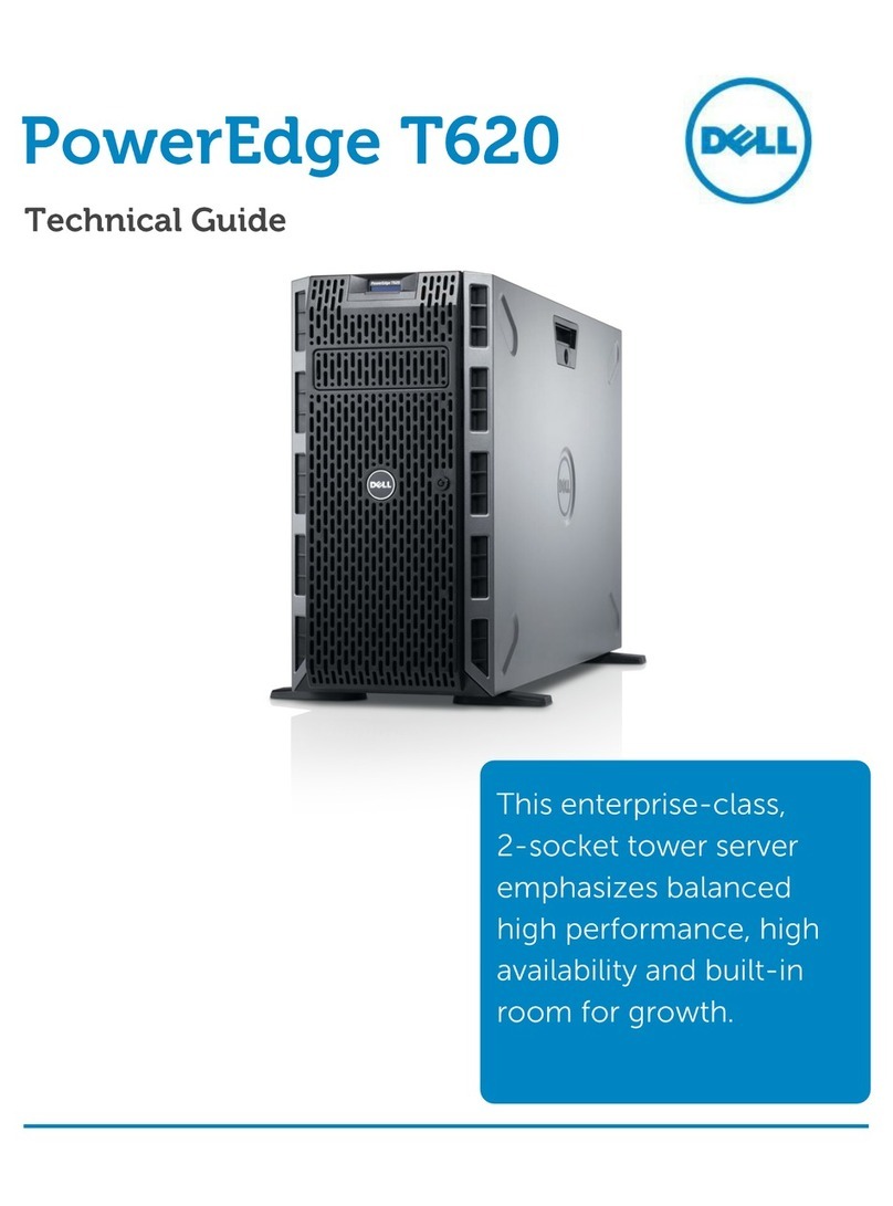 Dell PowerEdge T620 Quick start guide