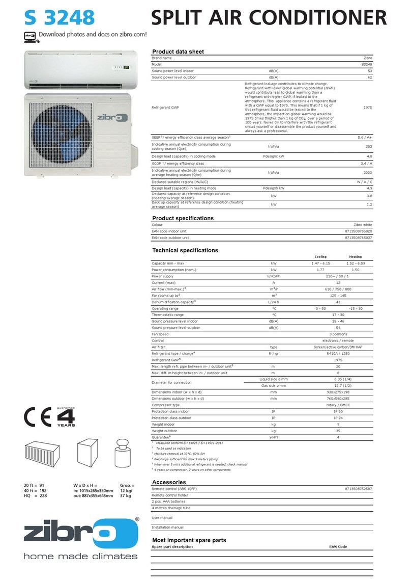 Zibro S 3248 User manual