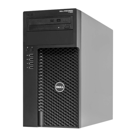 Dell PRECISION T1650 User manual