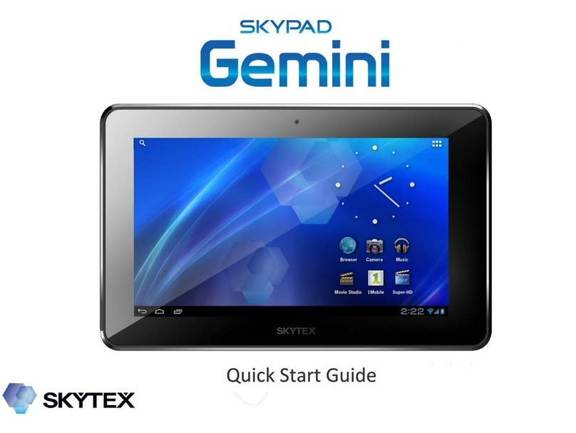 Skytex SkyPad Gemini quick start guide