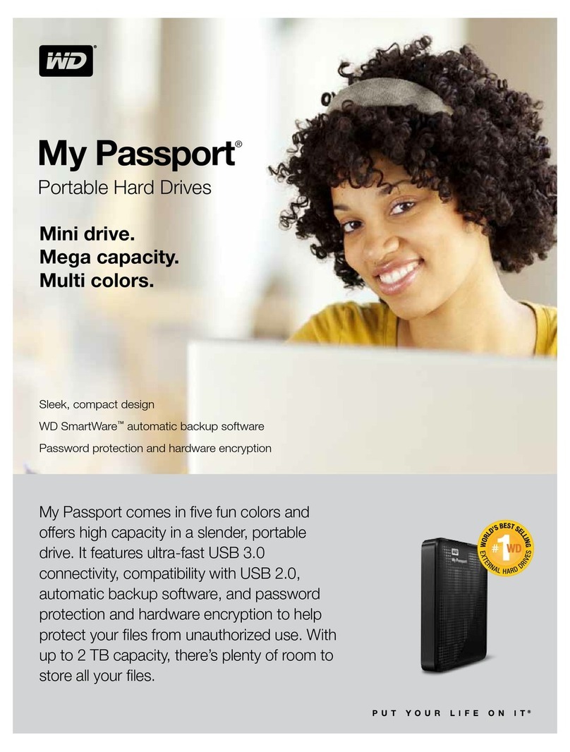 Western Digital MY PASSPORT AIR specification Western Digital MY PASSPORT AIR specification