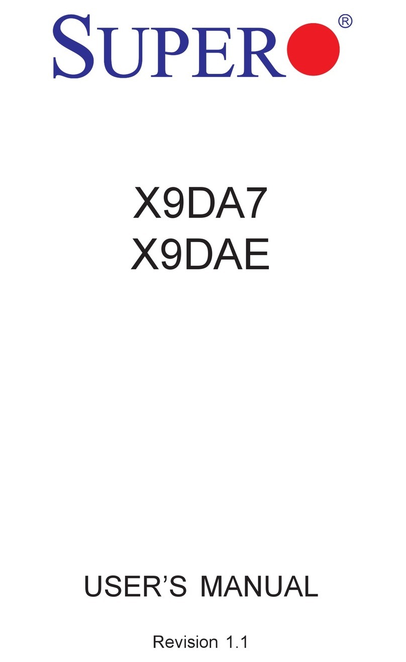 Supero X9DA7 User manual