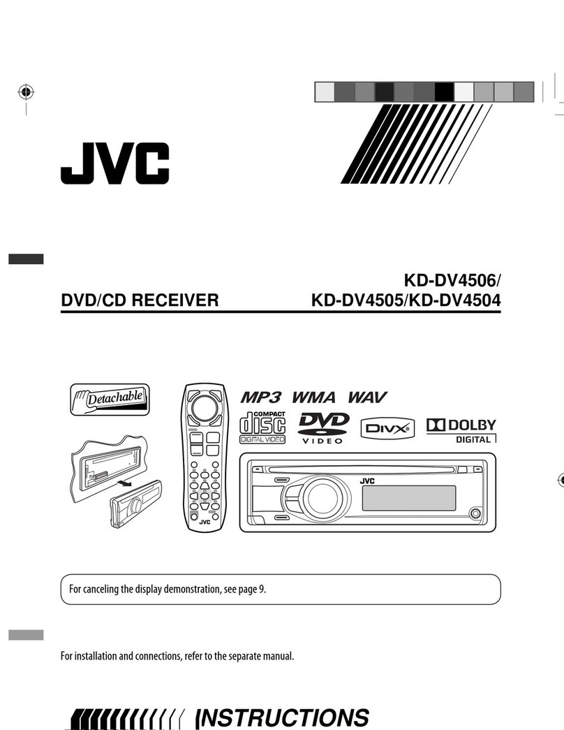 JVC KD-DV4506 User manual JVC KD-DV4506 User manual