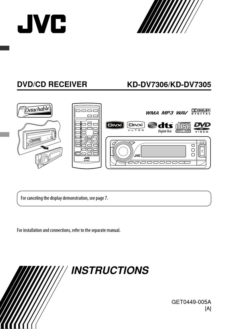 JVC KD-DV7306 User manual