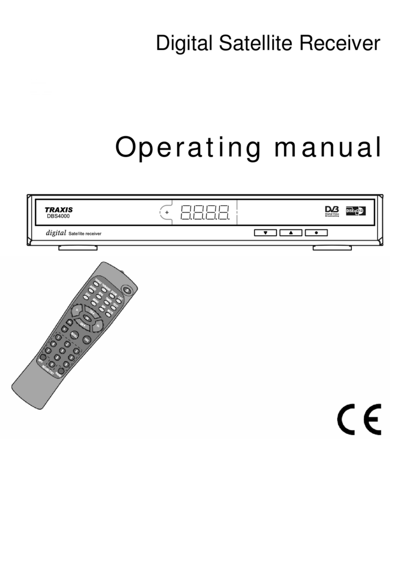 Traxis DBS4000 operating manual