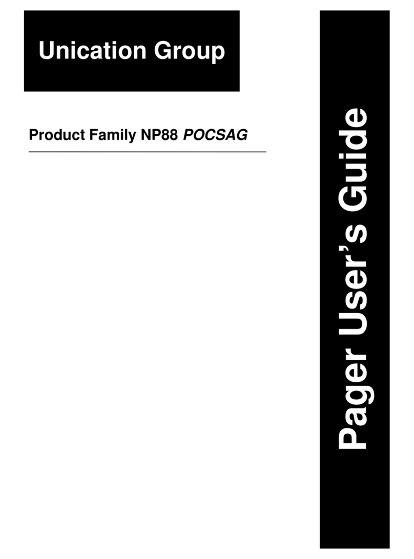 Unication Group NP88 POCSAG user guide