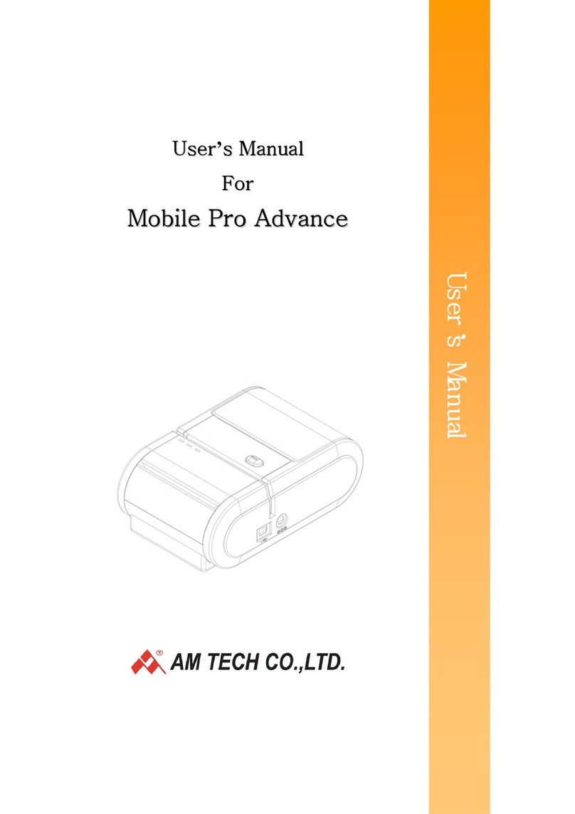 AM TECH mobile pro advance User manual