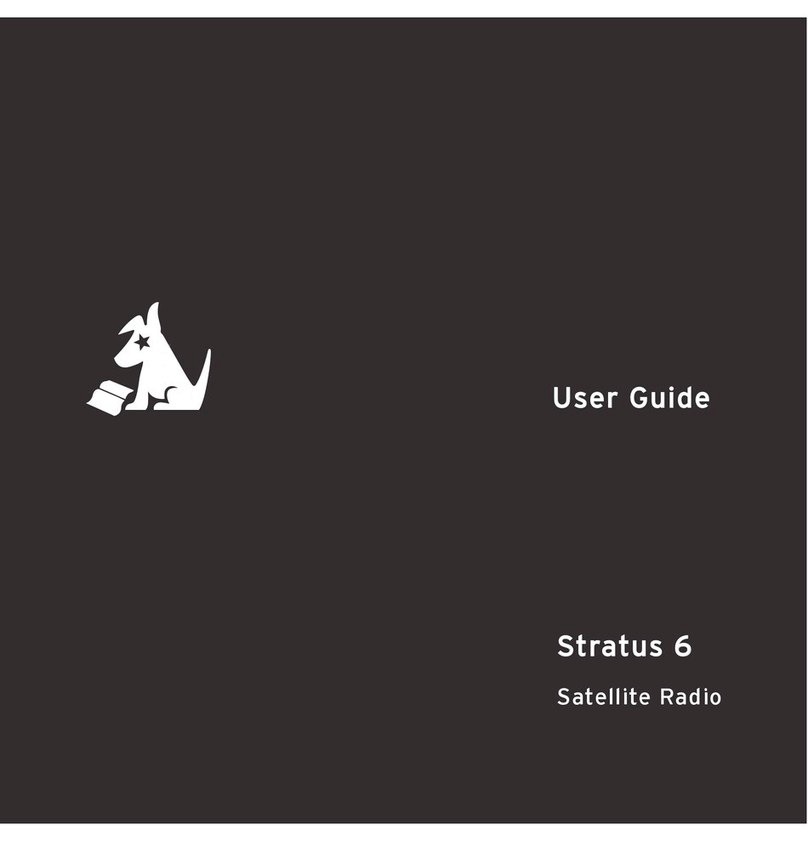 Sirius Satellite Radio Stratus 9 user guide