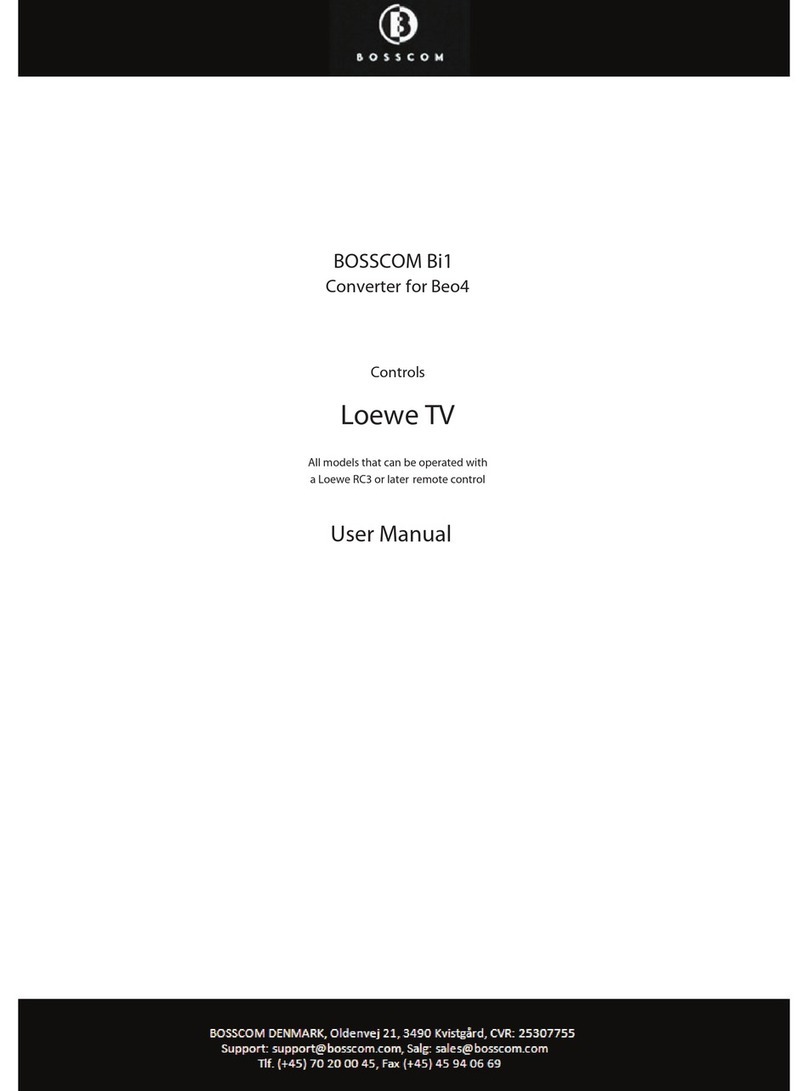 Bosscom BI1 User manual