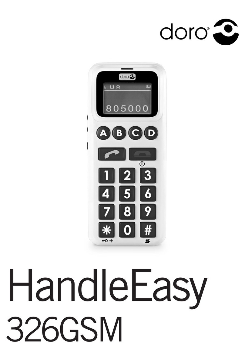 Doro HANDLEEASY 326GSM User manual