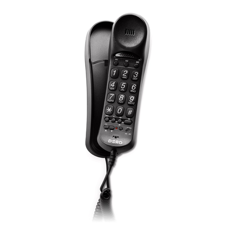 Doro TEL2 user guide