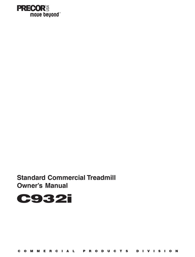 Precor C932i User manual