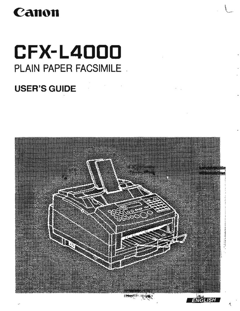 Canon CFX-L4000 User manual