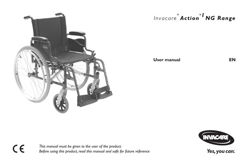 Invacare Action I NG User manual