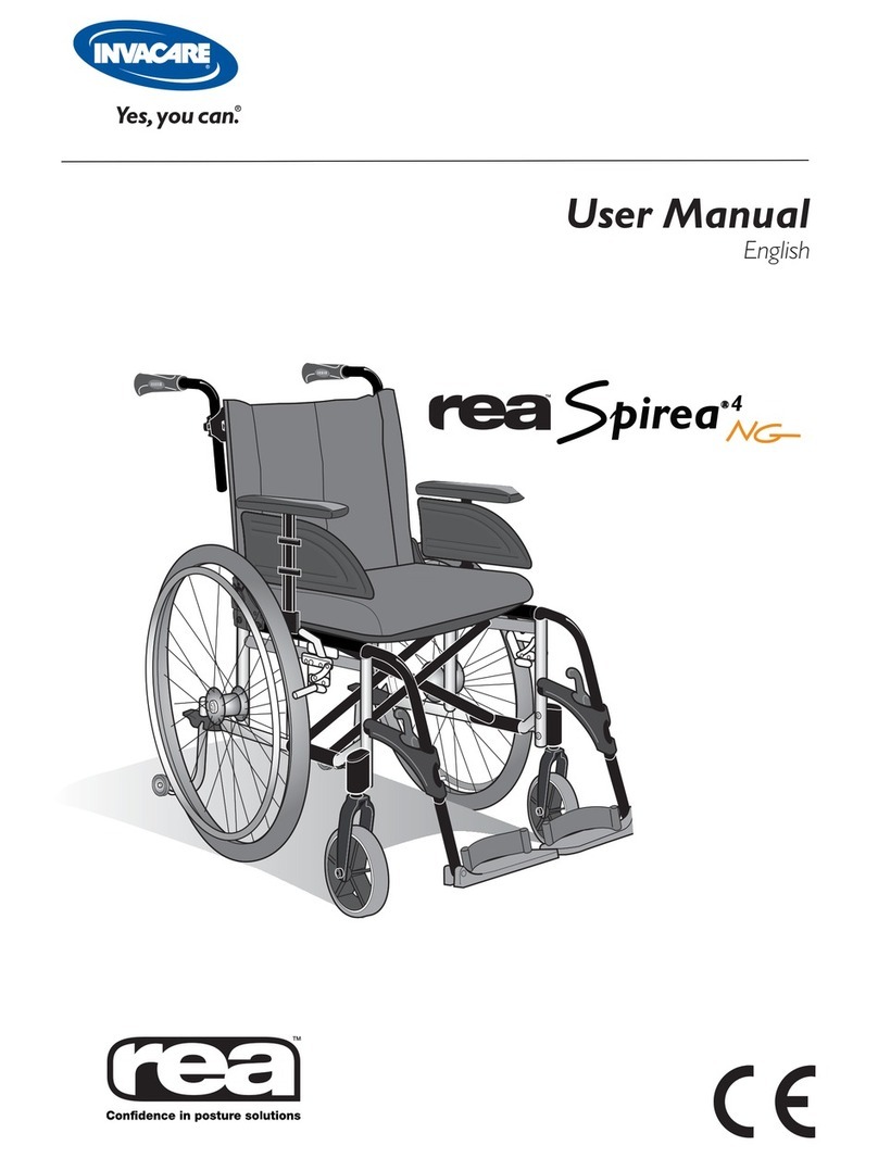 Invacare Rea Spirea4 NG User manual
