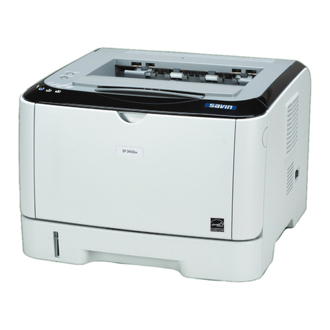 Savin SP 3400N User manual