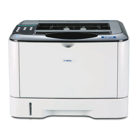 Savin SP 3500N User manual