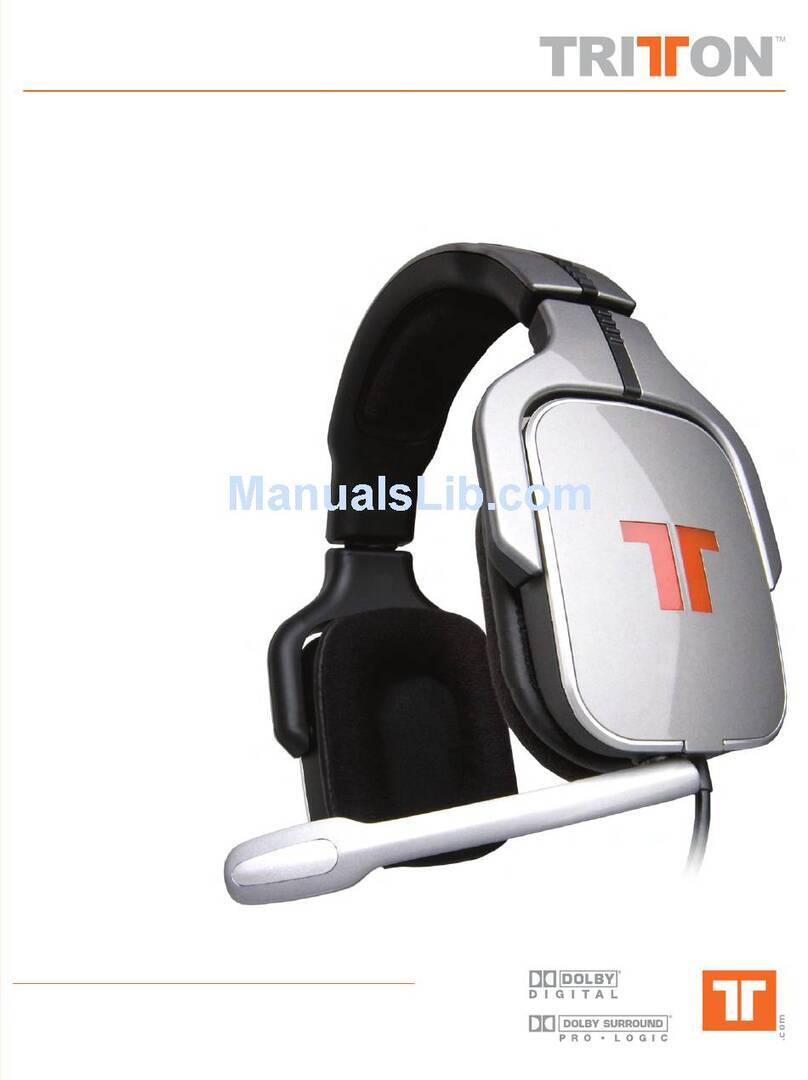 Triton AX Pro User manual