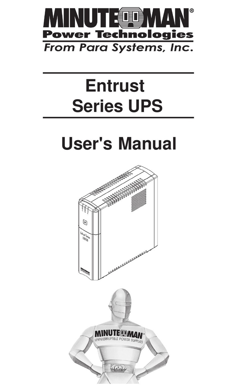 Para systems ETR500 User manual Para systems ETR500 User manual