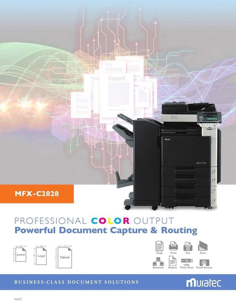 Muratec MFX-C2828 quick guide